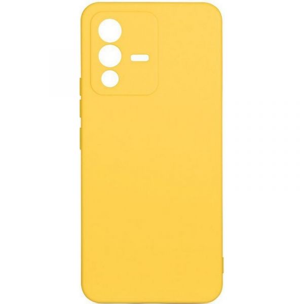 Чехол (клип-кейс) DF vCase-07 [vcase-07 (yellow)] для Vivo V23, желтый