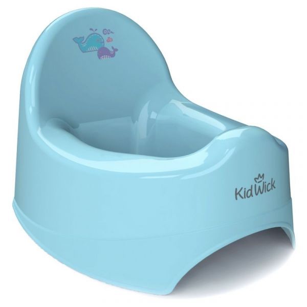 Детский горшок KidWick Наутилус kw020204 от 1 года до 5 лет голубой