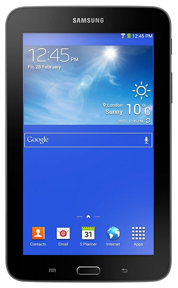 Планшетный компьютер Samsung Galaxy Tab3 Lite SM-T116 8Gb 3G black (SM-T116NYKASER)