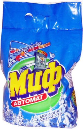 Стиральный порошок Миф Автомат Морозная свежесть 9кг