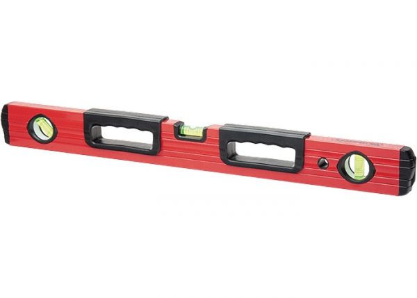 Уровень Matrix 1800 мм, фрезерованный, 3 глазка, 2 эргономичные ручки